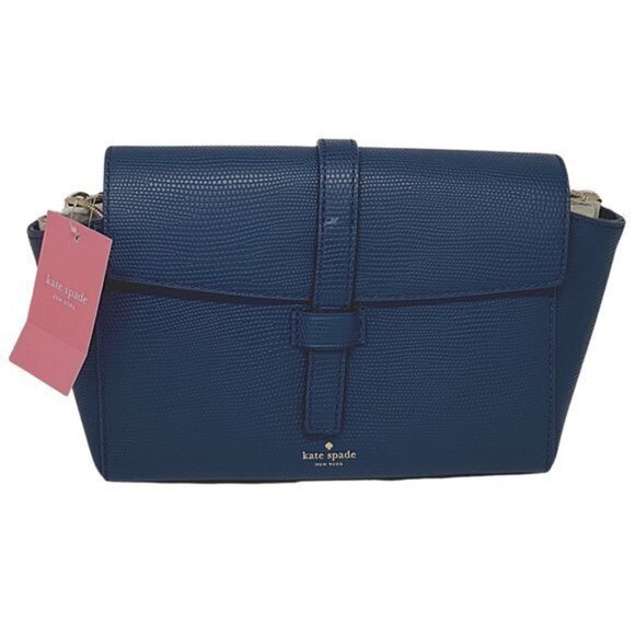 KATE SPADE NEW YORK Leather Riverside Street Collection Emmie Crossbody NWT - Picture 7 of 13